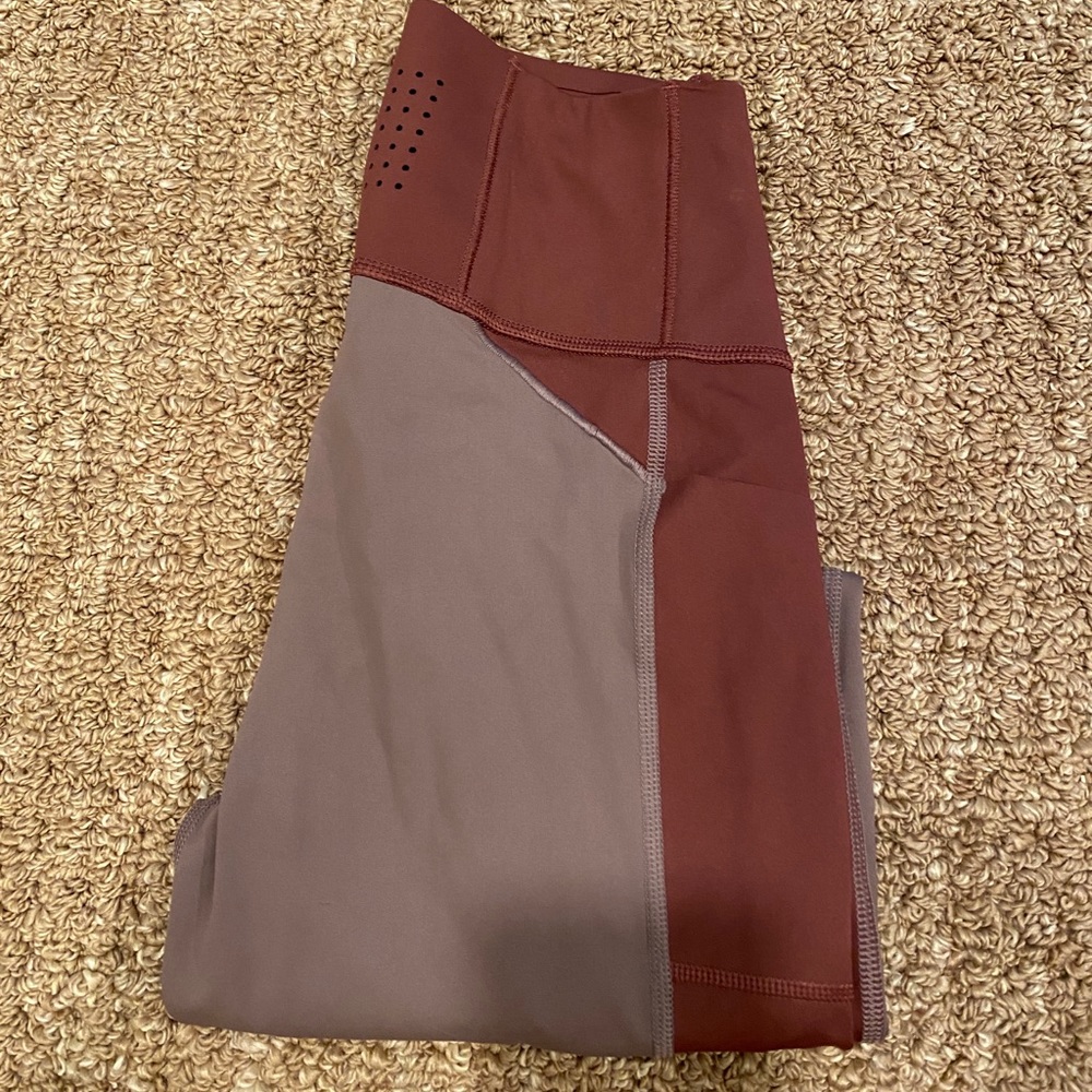 Gymshark multicolored leggings (with side pockets)